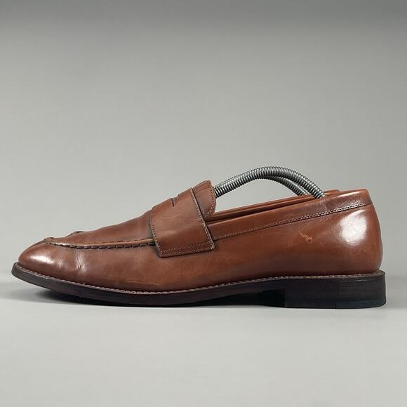 J. Crew | Shoes | Jcrew Ludlow Mens 1 D Brown Leather Slip  display picture 3